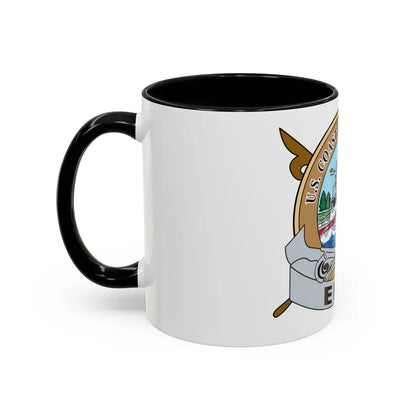 USCG Station Erie (U.S. Coast Guard) Accent Coffee Mug - Go Mug Yourself