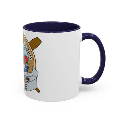 USCG Station Erie (U.S. Coast Guard) Accent Coffee Mug - Go Mug Yourself