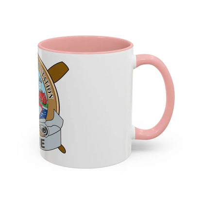 USCG Station Erie (U.S. Coast Guard) Accent Coffee Mug - Go Mug Yourself