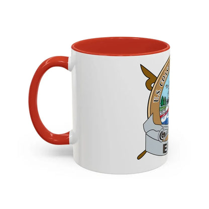 USCG Station Erie (U.S. Coast Guard) Accent Coffee Mug - Go Mug Yourself