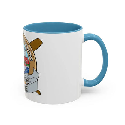 USCG Station Erie (U.S. Coast Guard) Accent Coffee Mug - Go Mug Yourself