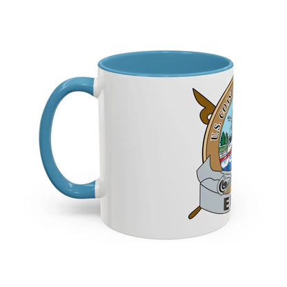 USCG Station Erie (U.S. Coast Guard) Accent Coffee Mug - Go Mug Yourself