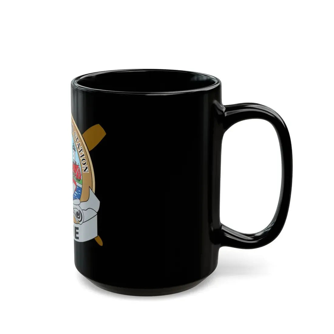 USCG Station Erie (U.S. Coast Guard) Black Coffee Mug - Go Mug Yourself