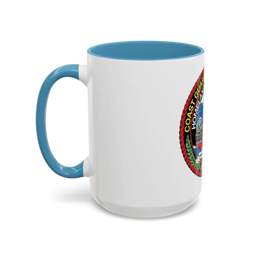 USCG Station Juneau Alaska   Homeland Security (U.S. Coast Guard) Accent Coffee Mug - Go Mug Yourself