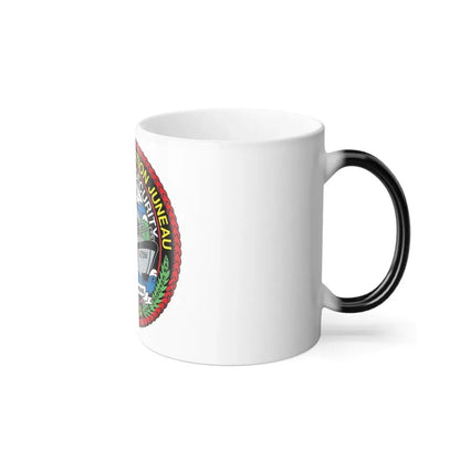 USCG Station Juneau Alaska Homeland Security (U.S. Coast Guard) Color Changing Coffee Mug - Go Mug Yourself