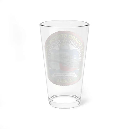 USCG Station Juneau Alaska   Homeland Security (U.S. Coast Guard) Pint Glass 16oz - Go Mug Yourself
