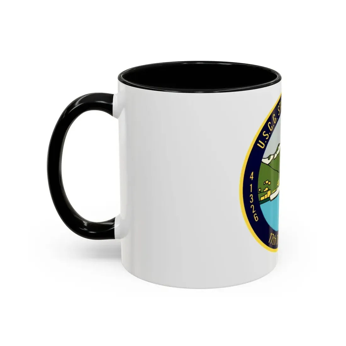 USCG Station Ketchikan 17th Dist (U.S. Coast Guard) Accent Coffee Mug - Go Mug Yourself