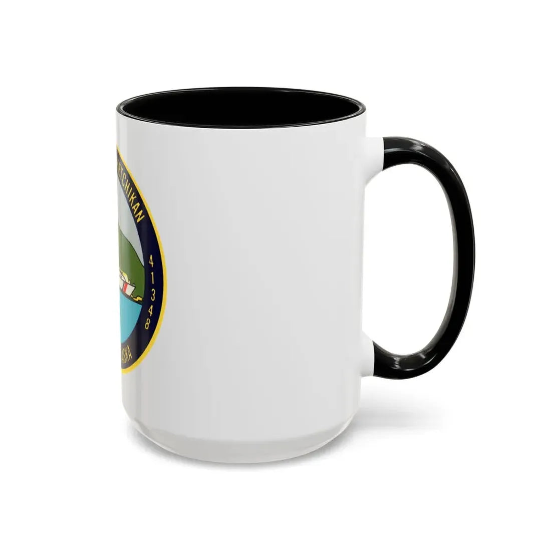USCG Station Ketchikan 17th Dist (U.S. Coast Guard) Accent Coffee Mug - Go Mug Yourself