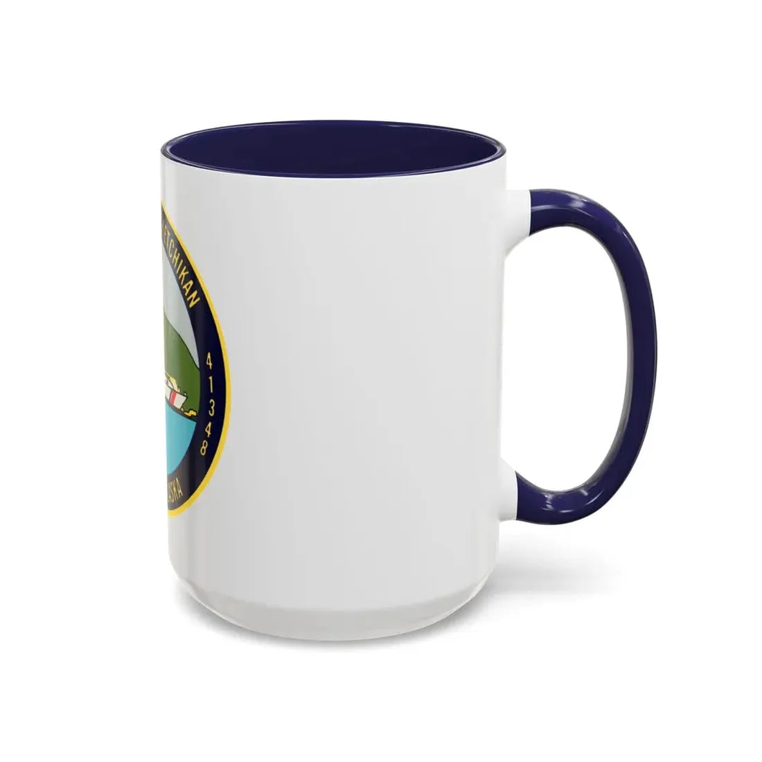 USCG Station Ketchikan 17th Dist (U.S. Coast Guard) Accent Coffee Mug - Go Mug Yourself
