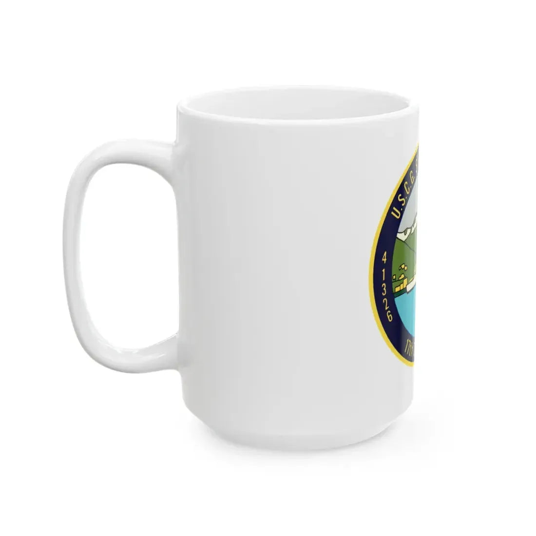 USCG Station Ketchikan 17th Dist (U.S. Coast Guard) White Coffee Mug - Go Mug Yourself