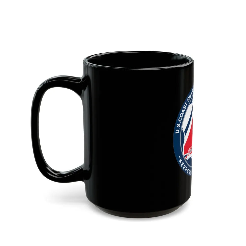 USCG Station New Orleans (U.S. Coast Guard) Black Coffee Mug-Go Mug Yourself