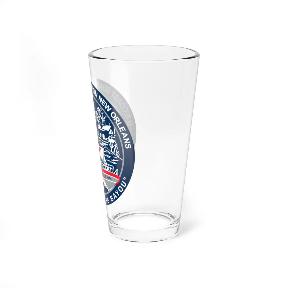 USCG Station New Orleans (U.S. Coast Guard) Pint Glass 16oz-Go Mug Yourself