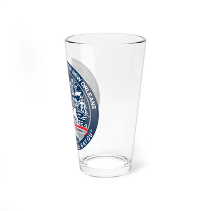 USCG Station New Orleans (U.S. Coast Guard) Pint Glass 16oz-Go Mug Yourself