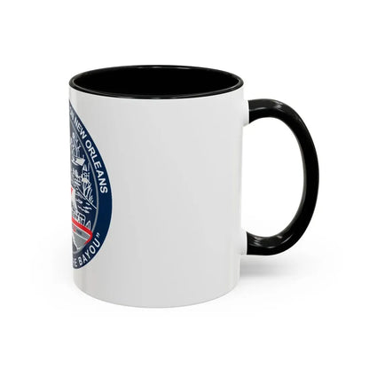 USCG Station New Orleans (U.S. Coast Guard) Accent Coffee Mug - Go Mug Yourself