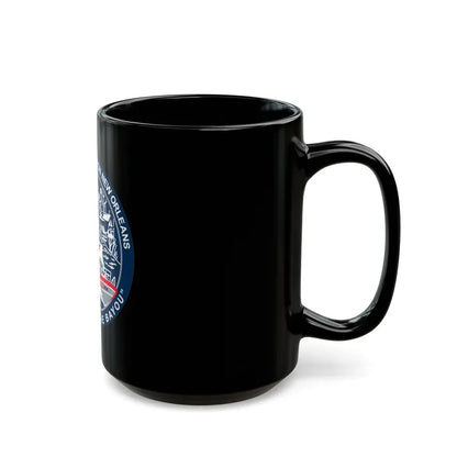 USCG Station New Orleans (U.S. Coast Guard) Black Coffee Mug - Go Mug Yourself