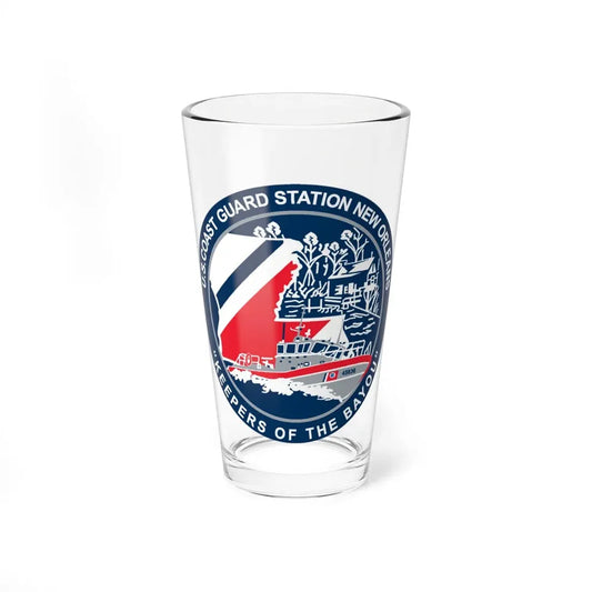 USCG Station New Orleans (U.S. Coast Guard) Pint Glass 16oz 16oz - Go Mug Yourself