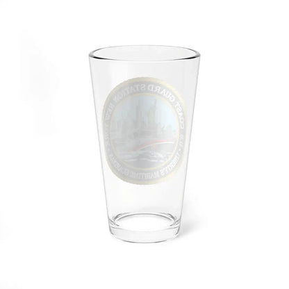 USCG Station New York (U.S. Coast Guard) Pint Glass 16oz - Go Mug Yourself