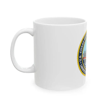 USCG Station New York (U.S. Coast Guard) White Coffee Mug - Go Mug Yourself