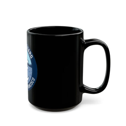 USCG Station San Francisco (U.S. Coast Guard) Black Coffee Mug-Go Mug Yourself