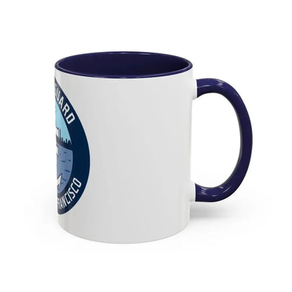 USCG Station San Francisco (U.S. Coast Guard) Accent Coffee Mug - Go Mug Yourself