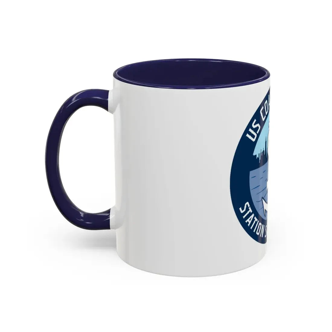 USCG Station San Francisco (U.S. Coast Guard) Accent Coffee Mug - Go Mug Yourself