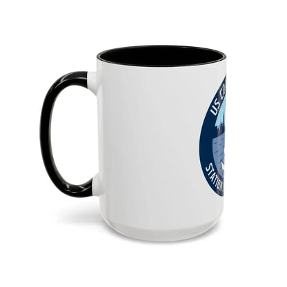 USCG Station San Francisco (U.S. Coast Guard) Accent Coffee Mug - Go Mug Yourself