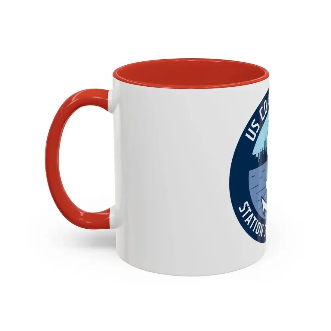 USCG Station San Francisco (U.S. Coast Guard) Accent Coffee Mug - Go Mug Yourself
