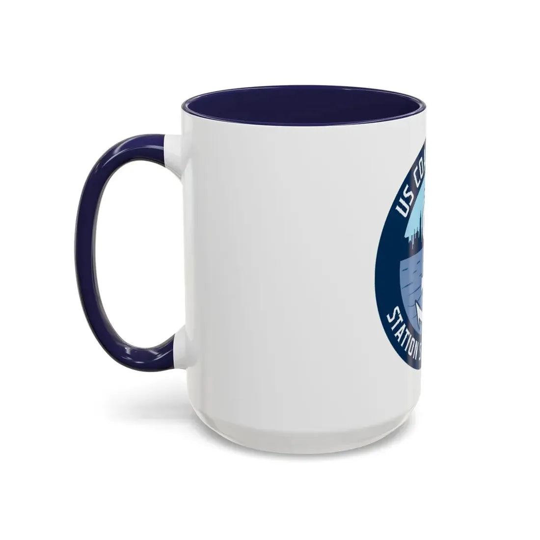 USCG Station San Francisco (U.S. Coast Guard) Accent Coffee Mug - Go Mug Yourself