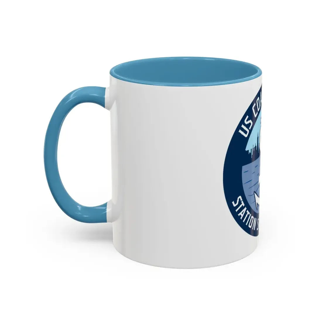 USCG Station San Francisco (U.S. Coast Guard) Accent Coffee Mug - Go Mug Yourself
