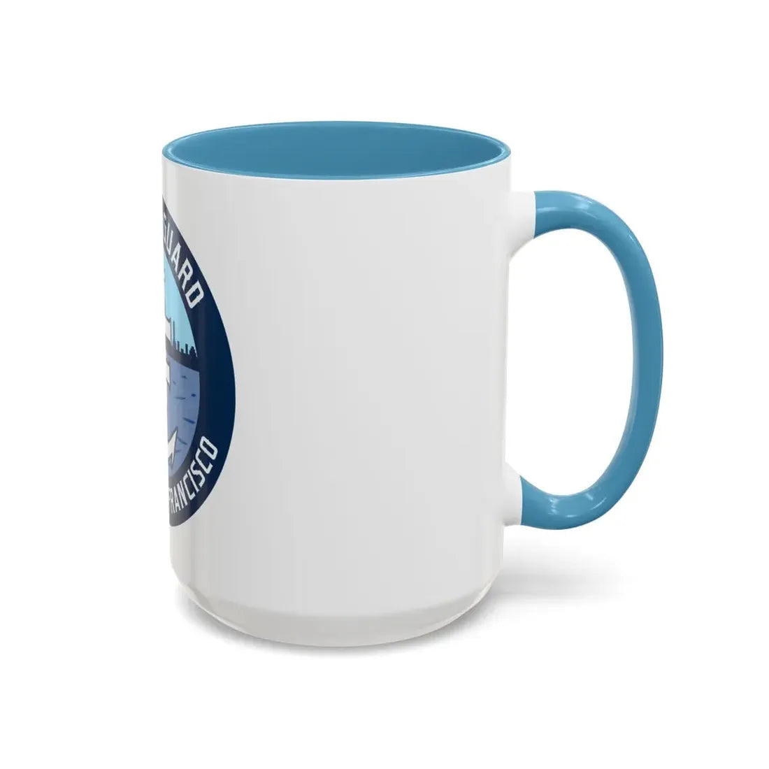 USCG Station San Francisco (U.S. Coast Guard) Accent Coffee Mug - Go Mug Yourself