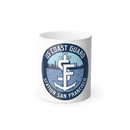 USCG Station San Francisco (U.S. Coast Guard) Color Changing Coffee Mug 11oz - Go Mug Yourself