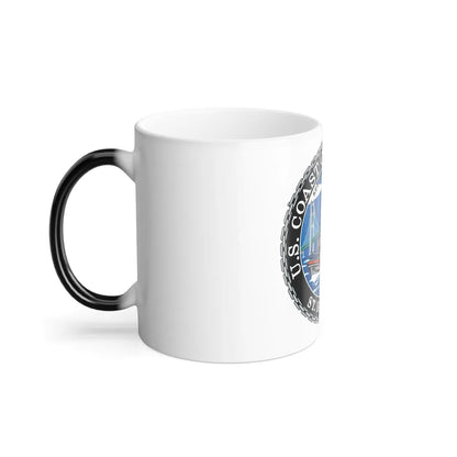 USCG Station St Ignace MI (U.S. Coast Guard) Color Changing Mug 11oz-Go Mug Yourself
