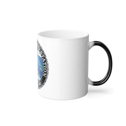 USCG Station St Ignace MI (U.S. Coast Guard) Color Changing Mug 11oz-Go Mug Yourself