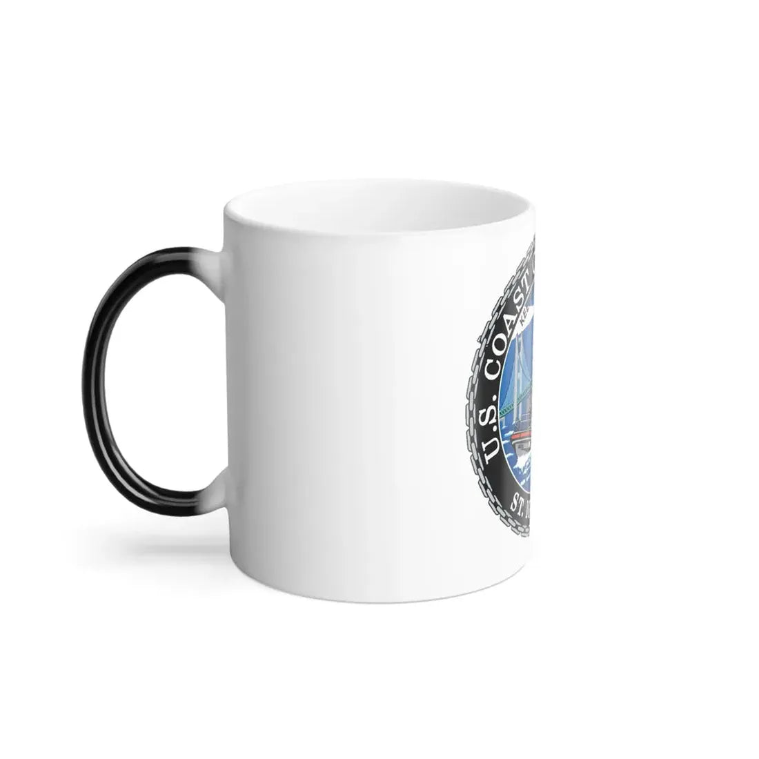 USCG Station St Ignace MI (U.S. Coast Guard) Color Changing Coffee Mug - Go Mug Yourself