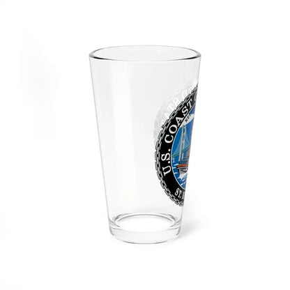 USCG Station St Ignace MI (U.S. Coast Guard) Pint Glass 16oz - Go Mug Yourself