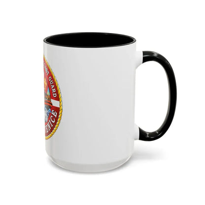 USCG Station Venice (U.S. Coast Guard) Accent Coffee Mug - Go Mug Yourself