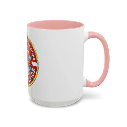 USCG Station Venice (U.S. Coast Guard) Accent Coffee Mug - Go Mug Yourself