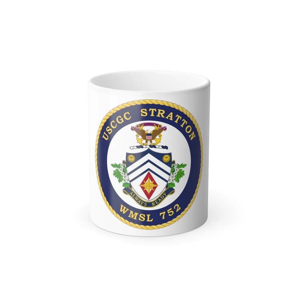 USCG Stratton WMSL 752 (U.S. Coast Guard) Color Changing Mug 11oz-11oz-Go Mug Yourself