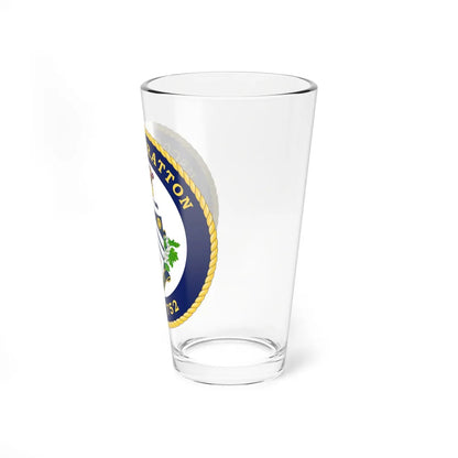 USCG Stratton WMSL 752 (U.S. Coast Guard) Pint Glass 16oz-Go Mug Yourself