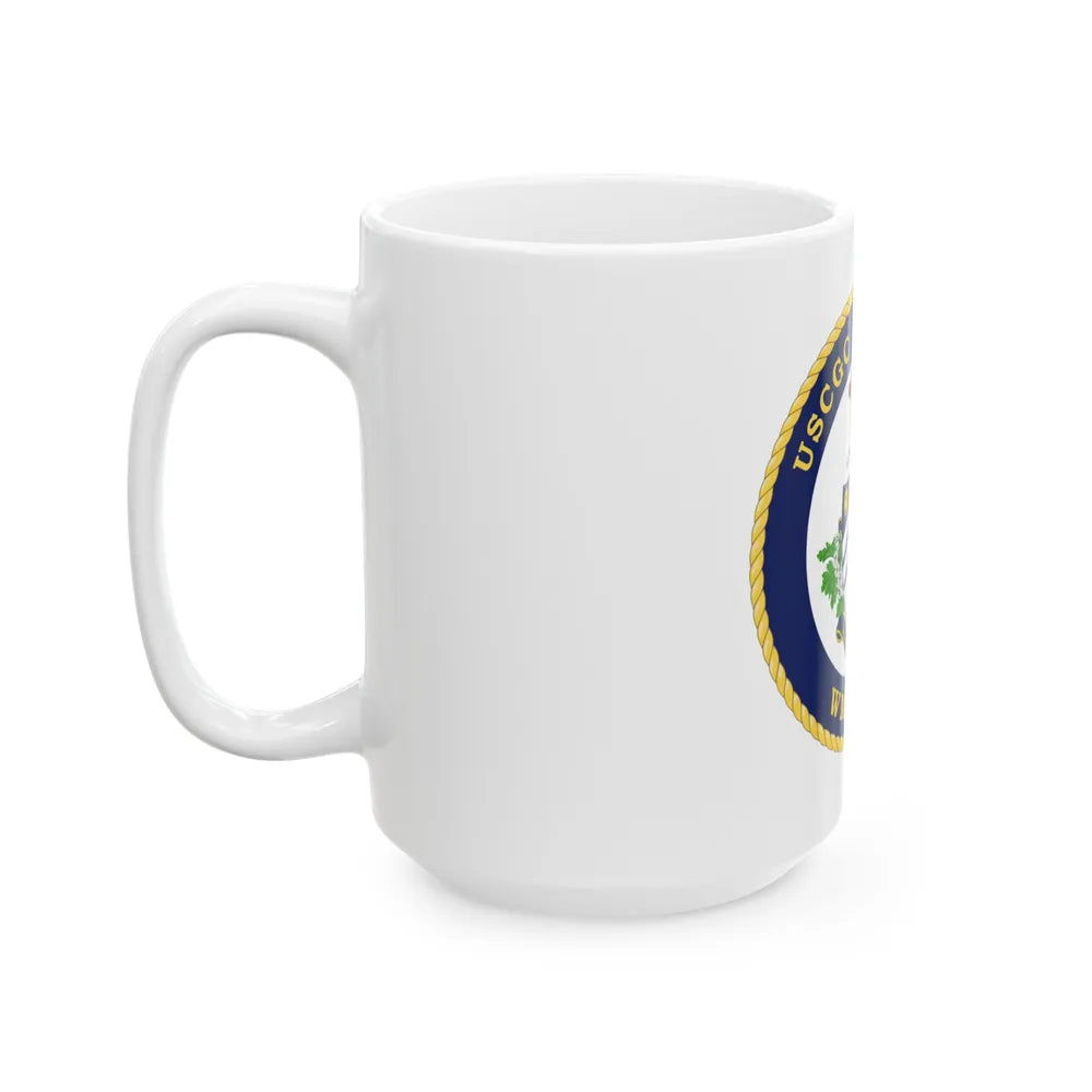 USCG Stratton WMSL 752 (U.S. Coast Guard) White Coffee Mug-Go Mug Yourself