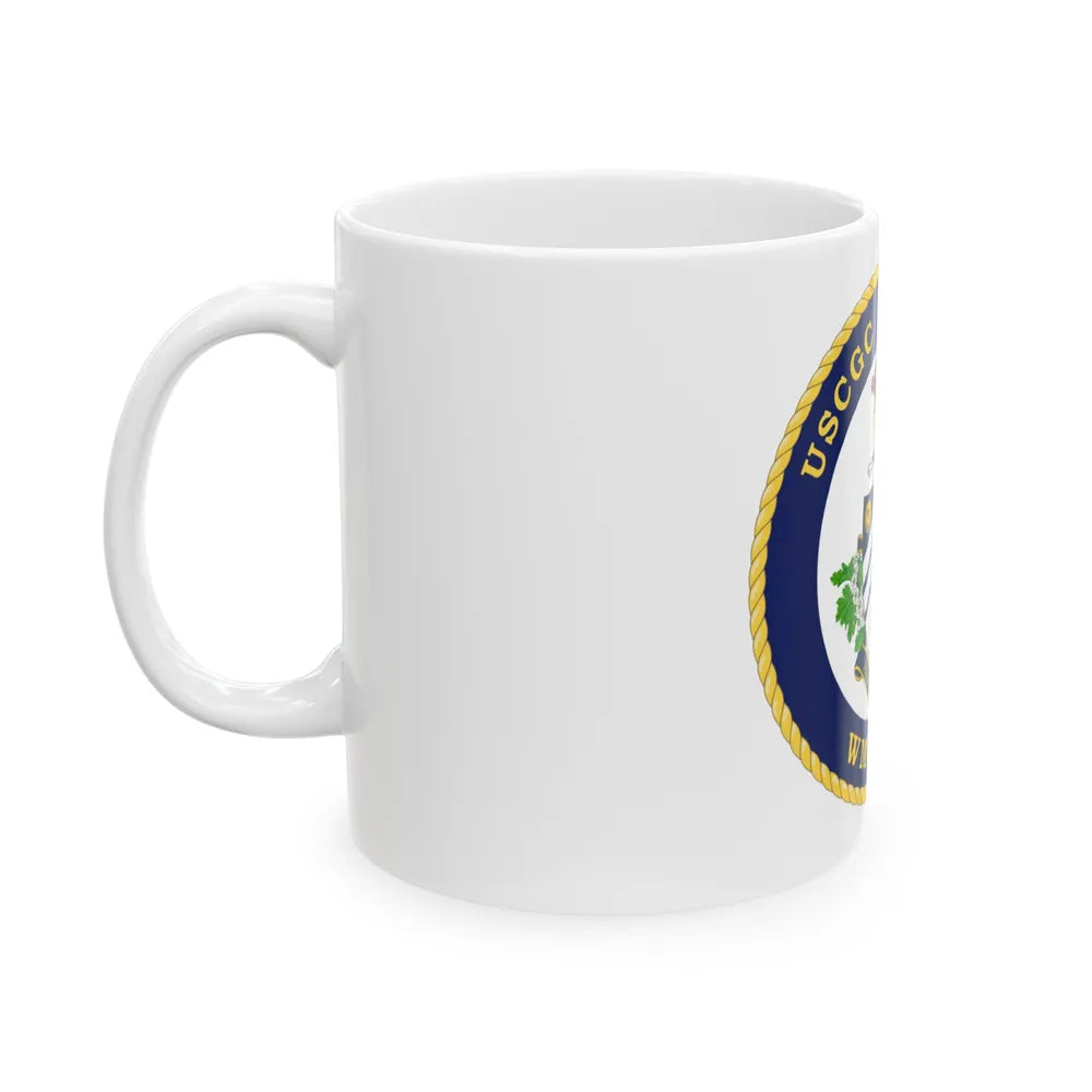 USCG Stratton WMSL 752 (U.S. Coast Guard) White Coffee Mug-Go Mug Yourself