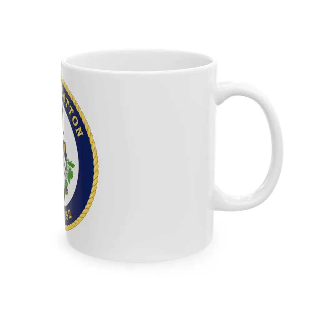 USCG Stratton WMSL 752 (U.S. Coast Guard) White Coffee Mug-Go Mug Yourself