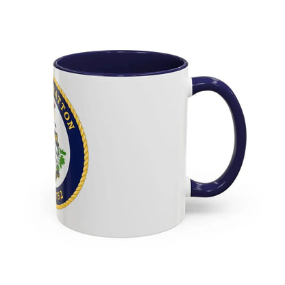 USCG Stratton WMSL 752 (U.S. Coast Guard) Accent Coffee Mug - Go Mug Yourself