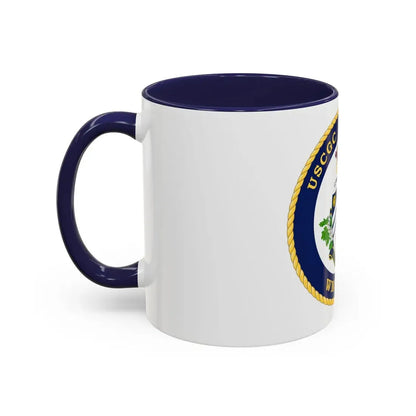 USCG Stratton WMSL 752 (U.S. Coast Guard) Accent Coffee Mug - Go Mug Yourself