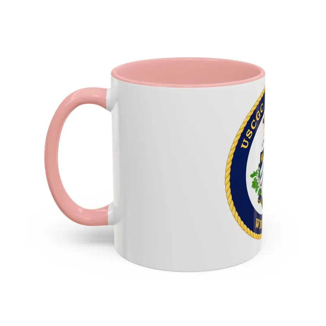 USCG Stratton WMSL 752 (U.S. Coast Guard) Accent Coffee Mug - Go Mug Yourself