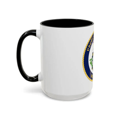 USCG Stratton WMSL 752 (U.S. Coast Guard) Accent Coffee Mug - Go Mug Yourself