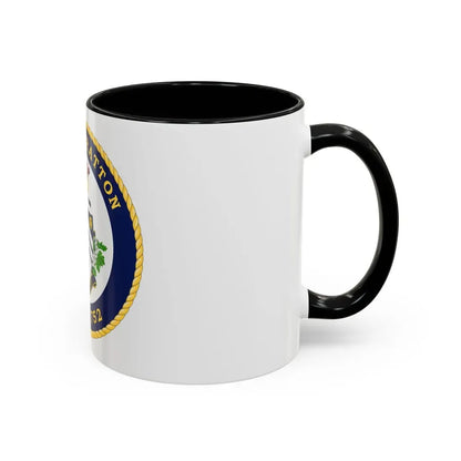 USCG Stratton WMSL 752 (U.S. Coast Guard) Accent Coffee Mug - Go Mug Yourself