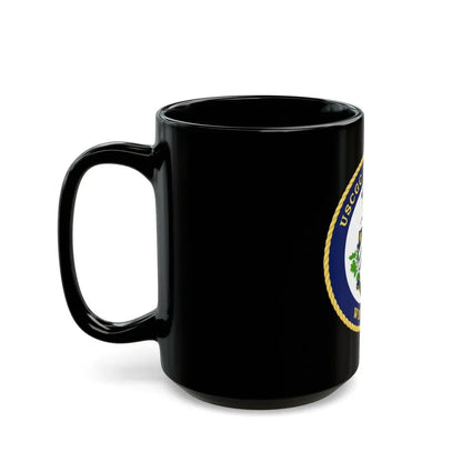 USCG Stratton WMSL 752 (U.S. Coast Guard) Black Coffee Mug - Go Mug Yourself