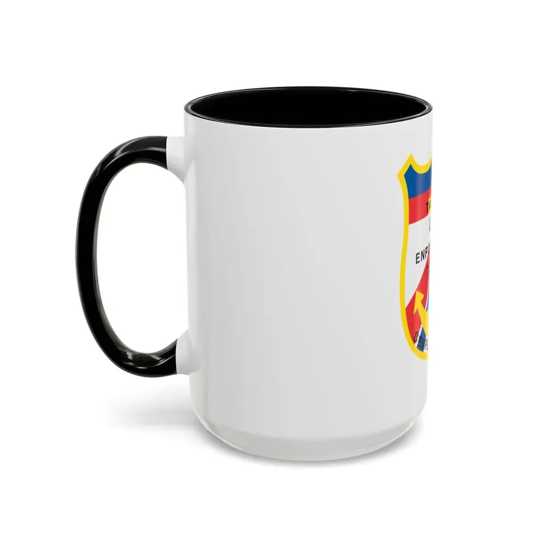 USCG Tactical Law Enforcement Team District 7 (U.S. Coast Guard) Accent Coffee Mug - Go Mug Yourself