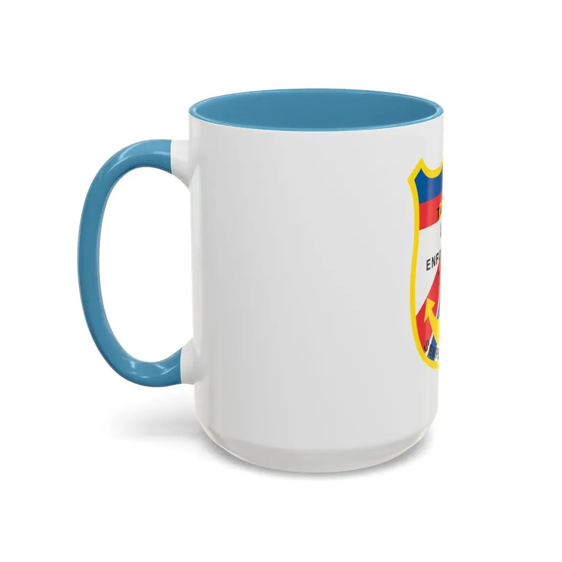 USCG Tactical Law Enforcement Team District 7 (U.S. Coast Guard) Accent Coffee Mug - Go Mug Yourself